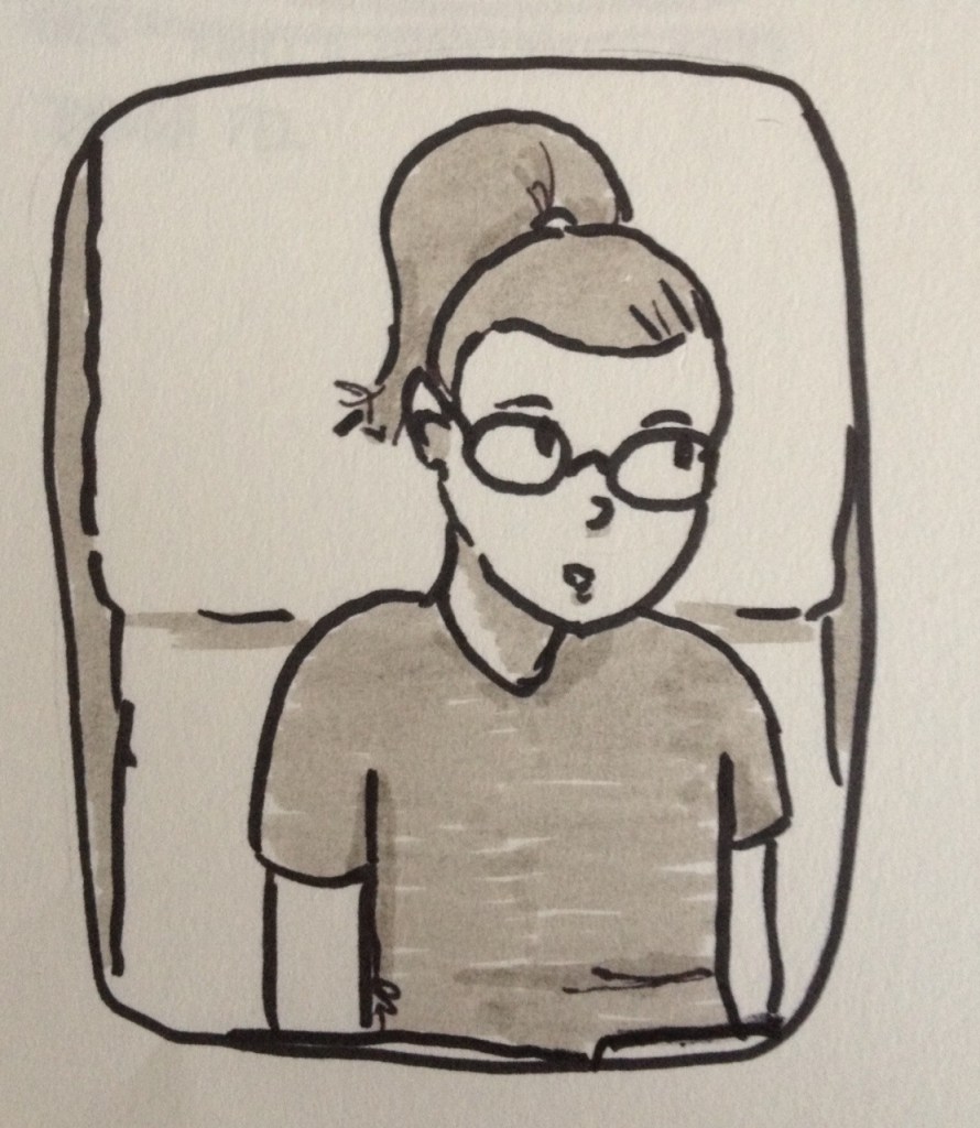 Panel 4: morphmaker continues to stare.