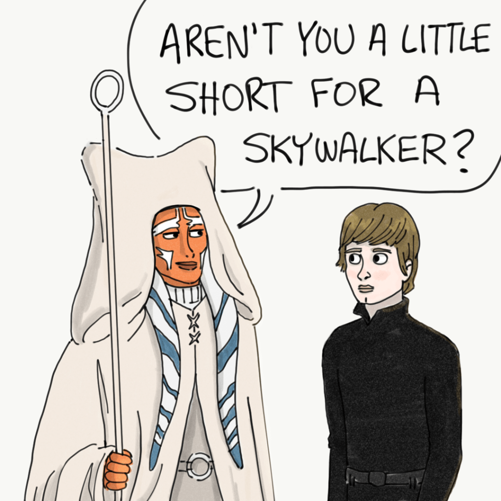 Ahsoka Meets Luke