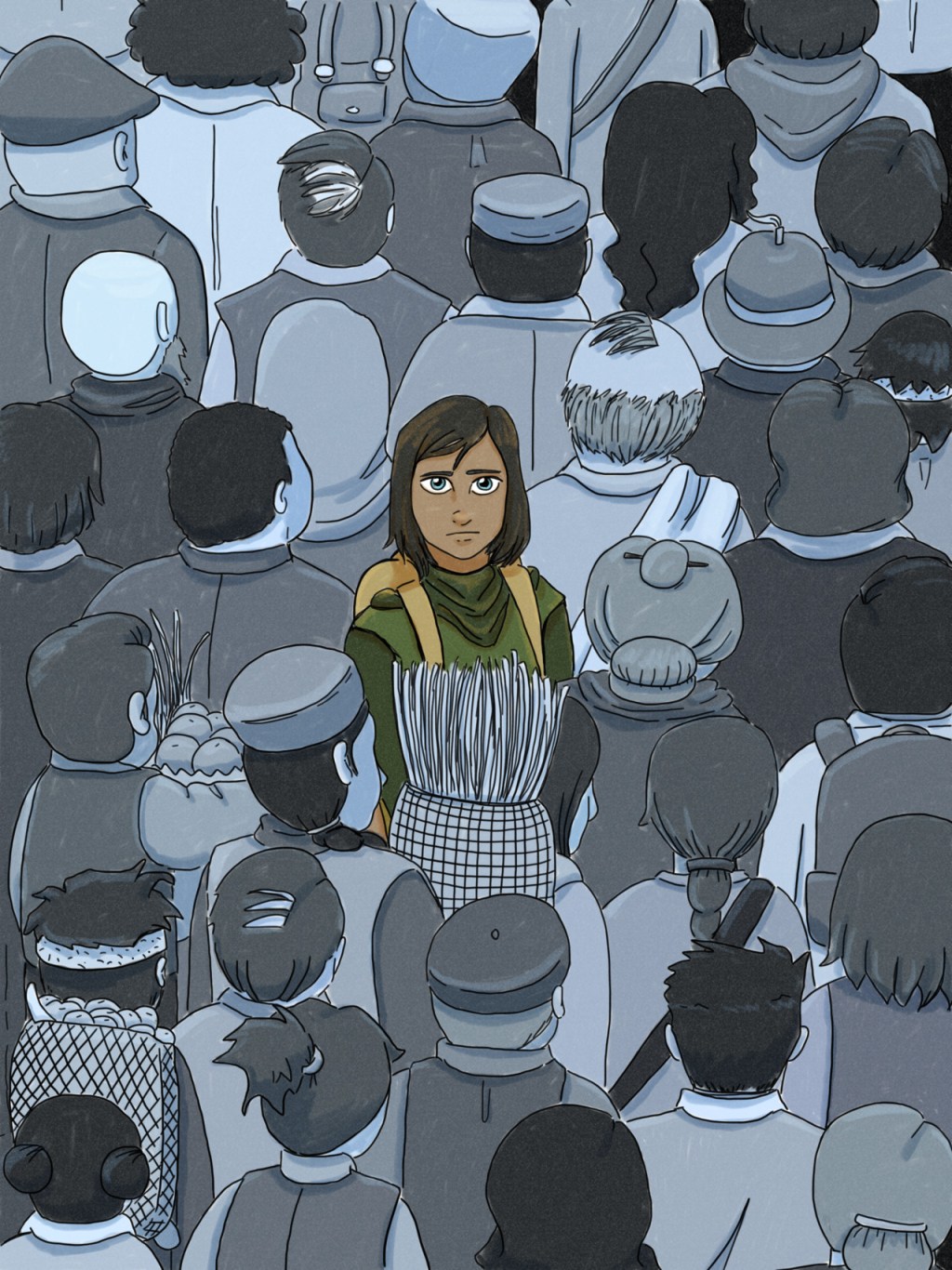 Korra Alone in a&nbsp;Crowd