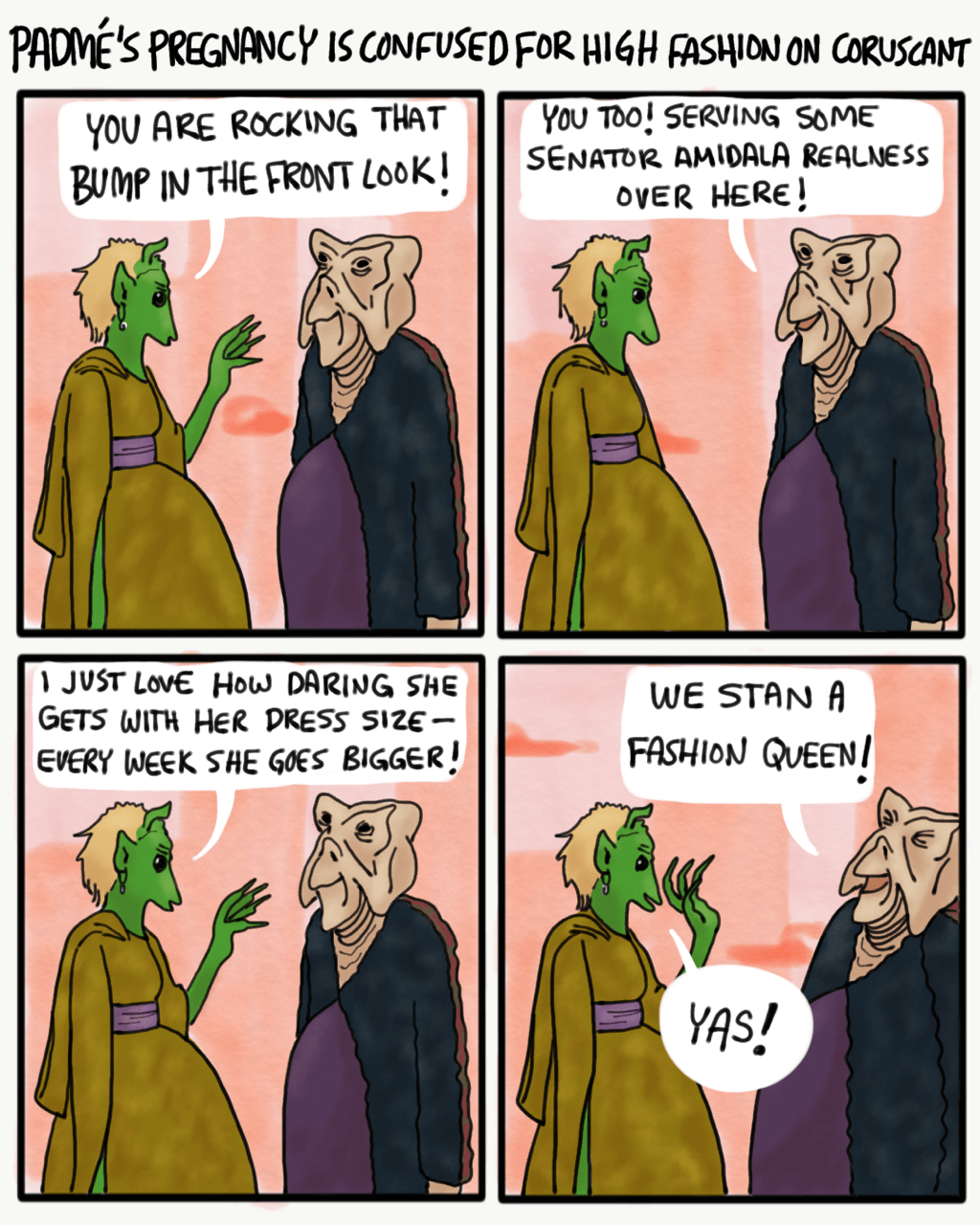 Pregnancy or High&nbsp;Fashion?