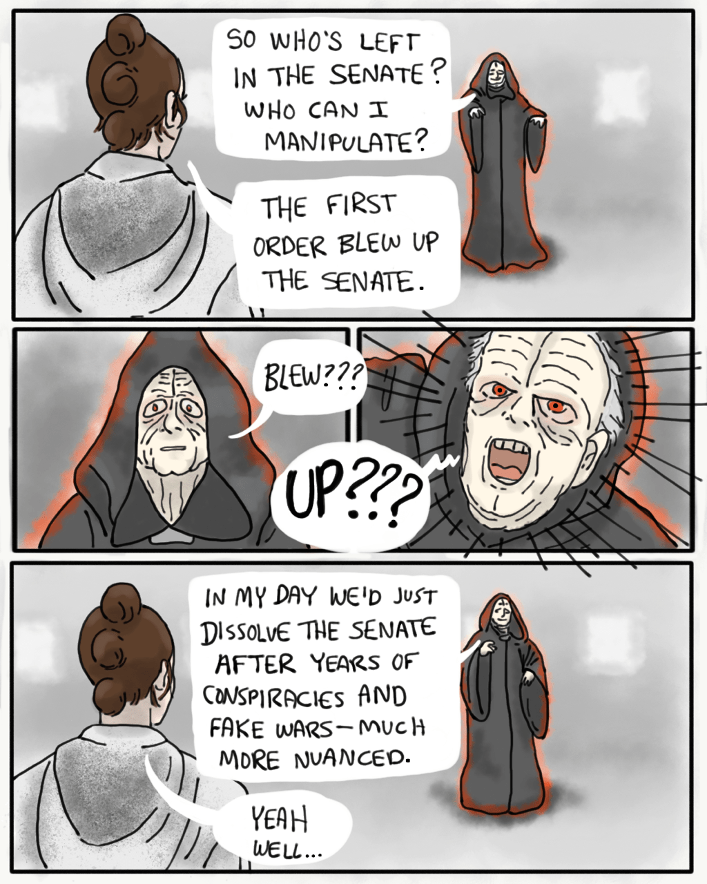 Palpatine Reacts to The First&nbsp;Order