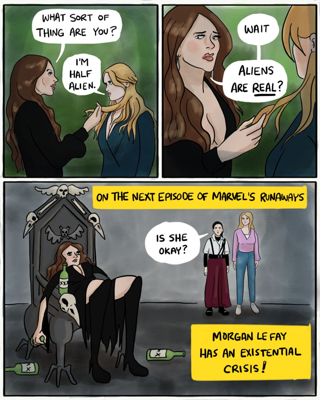 Morgan Le Fay in Marvel’s Runaways TV&nbsp;Show