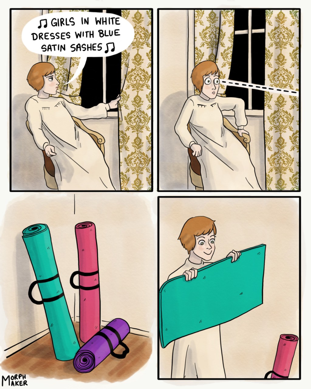 The Sound of Music but with yoga&nbsp;mats