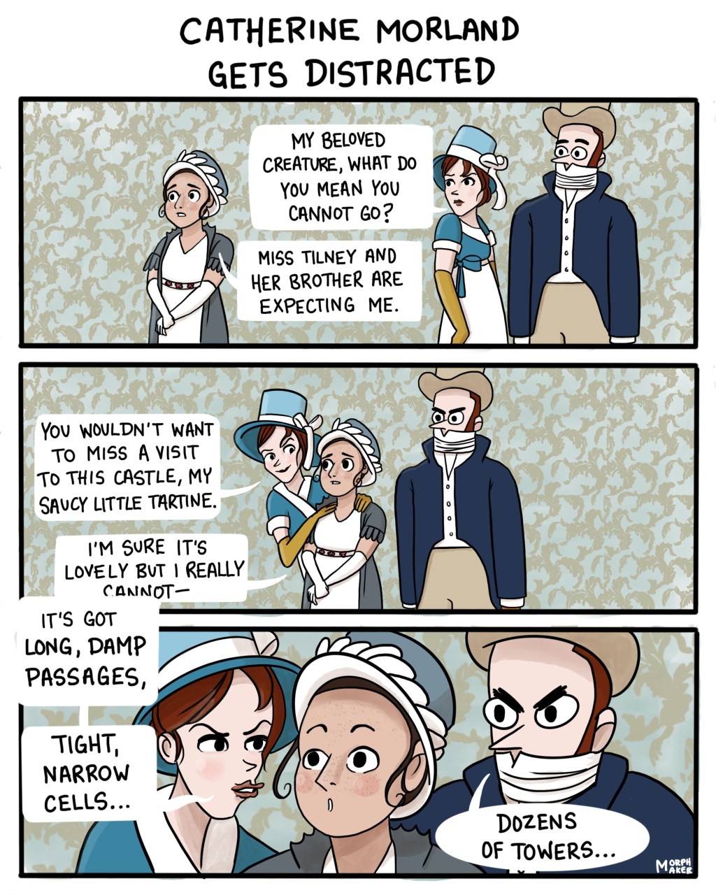 Catherine Morland Gets&nbsp;Distracted