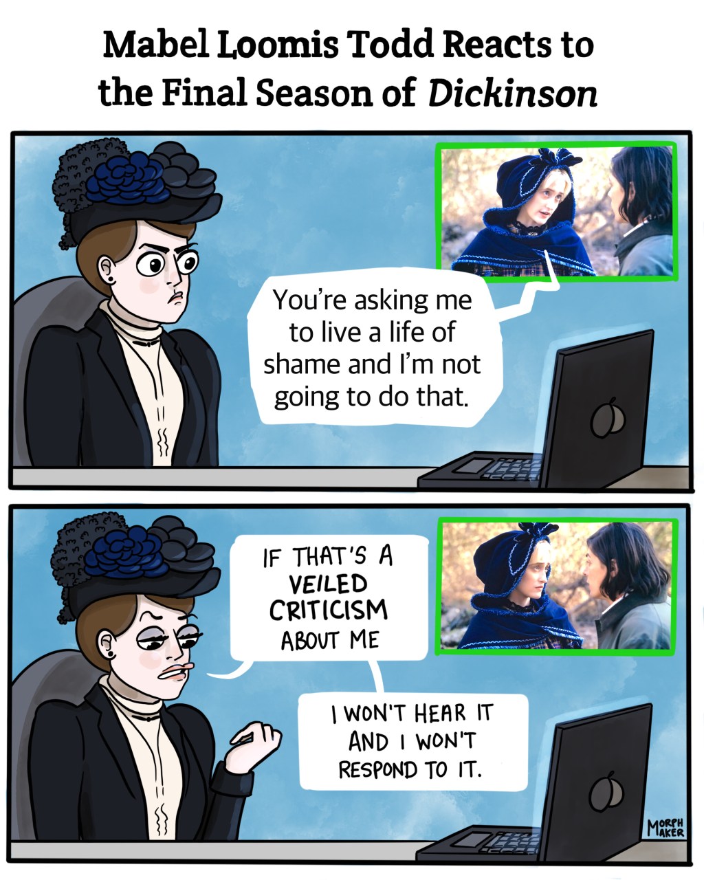 Mabel Loomis Todd Reacts to the Final Season of&nbsp;Dickinson