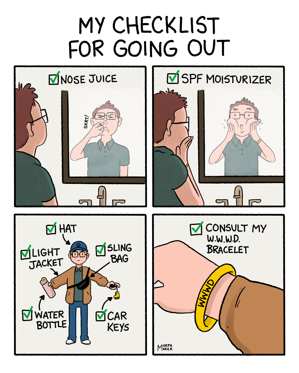 My Checklist for Going&nbsp;Out